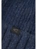 Camel Active Warme Strickmütze mit Umschlag in Navyblau