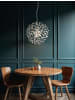 Globo lighting Luster "KATRINA" in silver