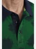 Jan Vanderstorm Poloshirt BEINT in grün gemustert