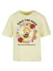 F4NT4STIC Ladies Everyday Tee Die Biene Maja Save The Bees in softyellow