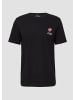 s.Oliver T-Shirt in 99D6_schwarz