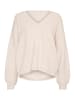 Kaffe Strickpullover KAlue Loose fit in Feather Gray Melange
