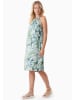 Organication Midikleid "WOR17421" in Abstraktes Blatt