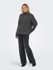 JDY Strickpullover in Dark Grey Melange