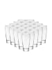 VAN WELL 24er Set Willi Becher geeicht Willy 0,2 l transparent in transparent
