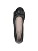 Caprice Ballerina in BLACK NAPPA