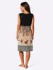 WITT WEIDEN Sommerkleid in schwarz-beige