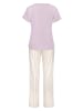 VIVANCE DREAMS Pyjama in rosa-weiß-gestreift