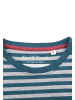 Band of Rascals T-Shirt " Striped " in petrol