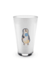 Mr. & Mrs. Panda Blümchentailglas Pinguin Lolli ohne Spruch in Transparent