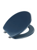 Wenko WC-Sitz Prima Dunkelblau matt, WC-Sitz Mod. Prima Dunkelblau matt in Blau - Dunkelblau