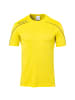 uhlsport  Trainings-T-Shirt STREAM 22 in limonengelb/schwarz