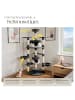 tectake Katzenbaum Fippi 201 cm Diverse Farben  schwarz-Weiss