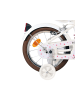 Volare Kinderfahrrad Blossom  14  Zoll ohne Rücktrittbremse in weiß
