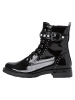 Marco Tozzi Stiefelette in BLACK PAT.