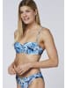 Chiemsee Bikini-Oberteil in blau/rosa