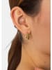 PURELEI Ohrringe Green Love Gold