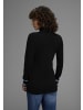 AJC Rollkragenpullover in schwarz blau