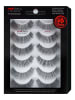 Red Cherry Eyelashes Bandwimpern 747 M - 6 Pairs in Schwarz
