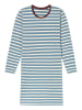 Schiesser Nachthemd Casual Essentials in Graublau
