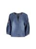 Desigual Blaues Lyocell-Hemd