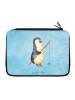 Mr. & Mrs. Panda Etui Pinguin Angler ohne Spruch in Eisblau