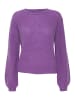Pulz Strickpullover PZIRIS Regular fit in Bright Purple Melange