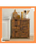 relaxdays Badezimmerschrank in Braun - (B)60 x (H)80 x (T)30 cm