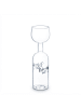 relaxdays Weinflasche Glas in Transparent - 750 ml