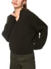 MARC CAIN COLLECTIONS Grobstrickpullover Knitted in Germany in Forest Night New