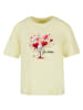 F4NT4STIC Tee Herzbaum Be Mine! in softyellow
