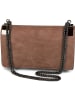 styleBREAKER Clutch Handtasche in Altrose dunkel