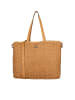 DreiMaster Vintage Shopper Aus Leder in HELLKAMEL