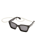 Urban Classics Urban Classics Unisex Sunglasses Poros With Chain in black/black