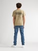 Petrol Industries T-Shirt mit Grafik-Rückenprint Serape in Braun