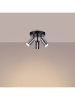 Nice Lamps Plafond SOLARA 3P schwarz/chrom H 13