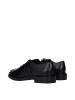 Max Mara Schwarz Leder Oxford-Schuhe und Derby-Schuhe