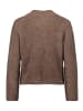 Betty Barclay Grobstrickjacke mit Lurexfaden in Braun