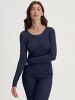 Calida Top langarm in Evening Blue
