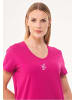 Organication T-Shirt "WOR13317" in Himbeerpink