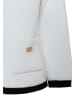 More & More elegante Strickjacke, Kontrastdetails in off white