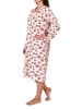 NORMANN Verspielt Nachthemd Spitze floralem Design - 82946 in rosa
