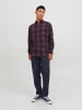 Jack & Jones Hemd Slim Fit JJEGINGHAM in Rot-2