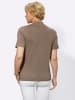 WITT WEIDEN Shirt in taupe-gemustert