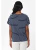 Organication T-Shirt "WOR13341" in Navy/Cremeweiß