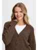 Fransa Strick-Cardigan langarm FRELISE Regular fit in Rain Drum Melange