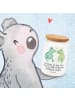 Mr. & Mrs. Panda Vorratsdose Frosch Liebe mit Spruch in Weiß