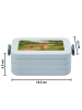 Mr. & Mrs. Panda MEPAL Bentobox Hund Dogge Design ohne Spruch in Blau Pastell