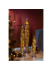 Fink Windlicht "Cava" mit Glas in Gold/ Silber - H. 110 - D. 20 cm