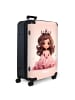 NoBoringSuitCases Suitcase, Koffer, Reisekoffer Prinzessin rosa